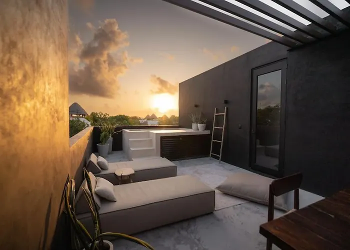 Luxury Twin Villas, 4 Private Pools, 2 Rooftops, Bbq, Near * Tulum