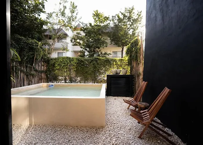 Luxury Twin Villas, 4 Private Pools, 2 Rooftops, Bbq, Near Tulum