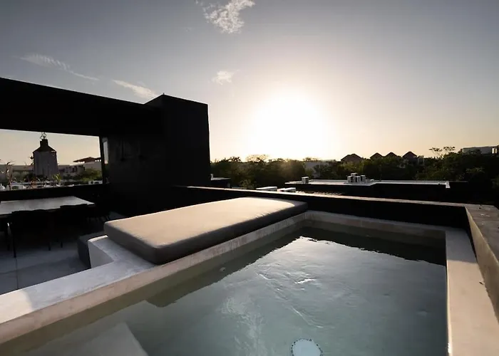 Luxury Twin Villas, 4 Private Pools, 2 Rooftops, Bbq, Near * Tulum